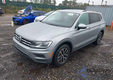 2021 Volkswagen Tiguan 2.0T Se/2.0T Se R-Line Black/2.0T Sel from USA, damaged, VIN 3VV2B7AX8MM145802